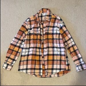 Old Navy Multicolor Plaid Shirt